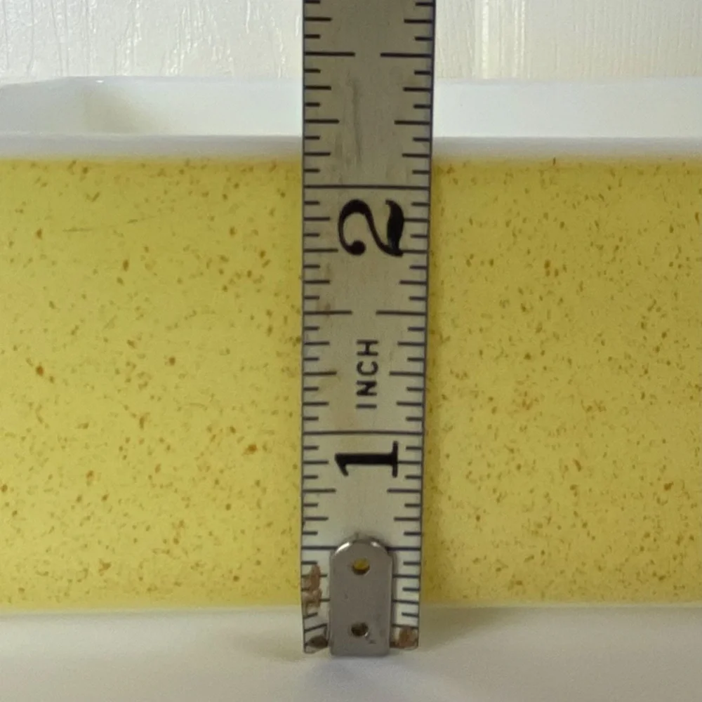 2 Rare Vintage Pyrex 1955-56 Yellow Speckled Desert Dawn Series Baking Dishes - Picture 9 of 16